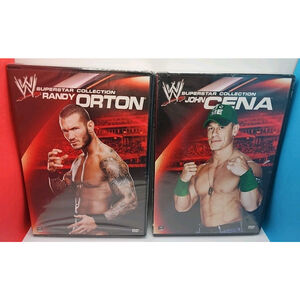 WWE Superstar Collection: Randy Orton & John Cena Two DVD's New Sealed Region 1